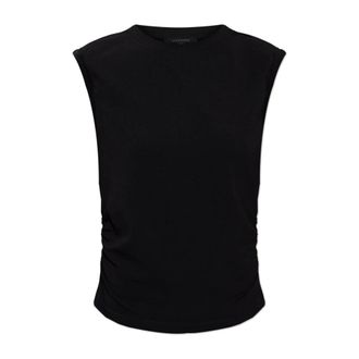 AllSaints Sleeveless Tops, female, Black, Size: XS Top West