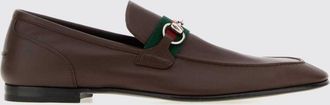 Gucci Mocassini Como in pelle con morsetto Horsebit e nastro Web