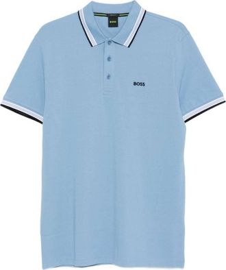 HUGO BOSS Paddy Logo Detail Cotton Polo Shirt, Size XX-Large