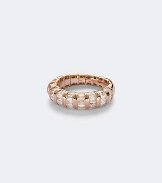 Shay Jewelry 18kt rose gold ring with diamonds