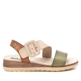 Xti Womens Refresh Buckle Sandals In Ice