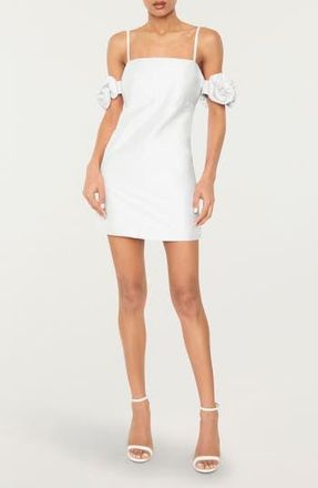 LIKELY Louisa Sheath Cocktail Minidress in Ivory at Nordstrom Rack, Size 14