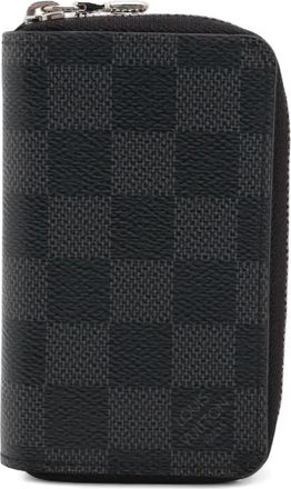 Louis Vuitton Portafoglio con motivo Zippy Damier 2021-2025 - Nero