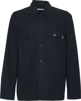 Department Five Casual Shirts, male, Black, XL, Stylish Nero Shirt Jacket