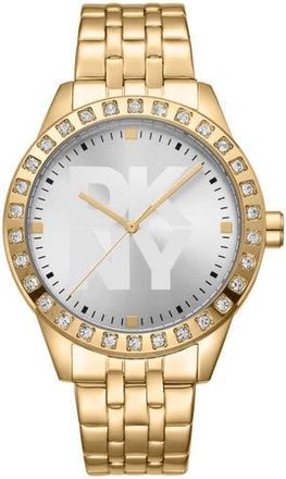DKNY 316L Bracelet Watch in Gold at Nordstrom Rack
