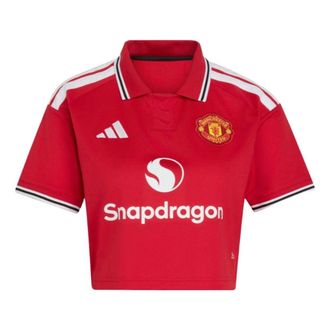 adidas (WMNS) adidas Manchester United 26/27 Home Crop Asia Sizing Mufc Red KC4787