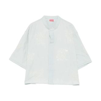 Kenzo Mujer, Blusas y Camisas, Azul, Talla: M