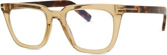 Tom Ford Blue Light Block Square Mens Eyeglasses FT5963-B 045 50