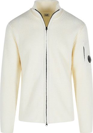 C.P. Company C. P. Company Ivory Wool Blend Sweater