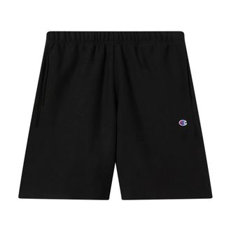 Champion Casual Shorts, male, Black, Size: L Reverse Weave Shorts