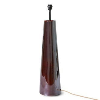 HKliving Cone Stehleuchtenfuss, XL, braun