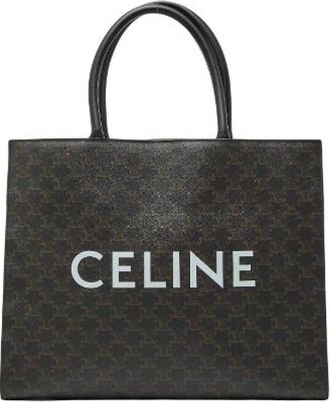 Celine Pre-owned Tote Bags, female, Black, Size: ONE SIZE Pre-owned Plastic Tote Bag