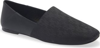 DKNY Fabrice Logo Jacquard Flat in Black at Nordstrom Rack, Size 9.5