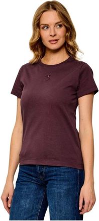 Pinko Mujer, Camisetas, Marr&oacute;n, Talla: S
