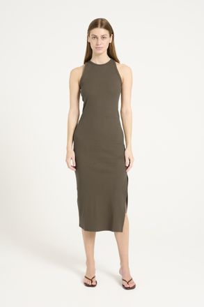 Gestuz Jurk Slim fit khaki