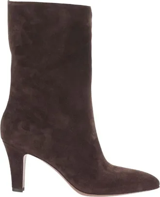 PARIS TEXAS Brown Suede Boots