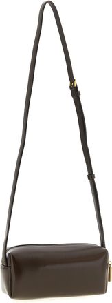 Khaite Womens Brown Calfskin Crossbody Bag