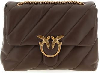 Pinko Big Love Bag Puff Maxi Quilt Crossbody Bag