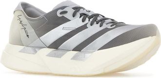 Yohji Yamamoto Unisex Grey Fabric Y3 Adios Pro 4 Sneakers Chalkwhitesilverlghsolidgrey