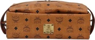 MCM Pre-owned Leather pouches - Dames - Vintage Clutch - Bruin - ONE Size - Leer - Vintage