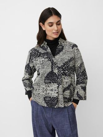 Masai MaIduki 3/4 Sleeve V-Neck Shirt in Black at Nordstrom, Size Xx-Large