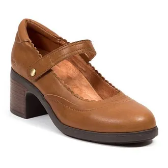 Jambu Vanessa Casual Heel Mary Jane in Dark Tan at Nordstrom, Size 7