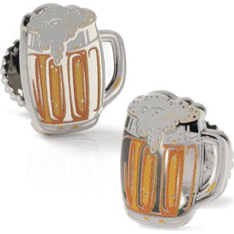 Cufflinks Inc. Beer Cuff Links in Brown at Nordstrom