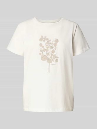 Tom Tailor Regular Fit T-Shirt aus reiner Baumwolle in Weiss, Größe XL