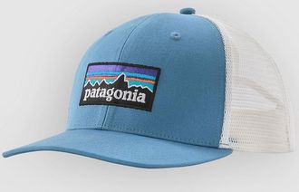 Patagonia P-6 Logo Trucker Cap blau