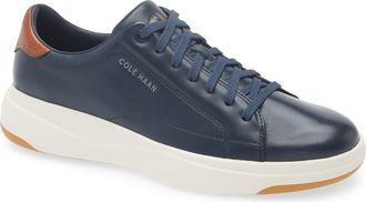 Cole Haan Grandpro Tennis 2.0 Sneaker in Navy Blazer/British Tan at Nordstrom, Size 10.5