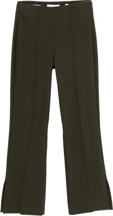 Vince Seam-detail Side-slit Trousers