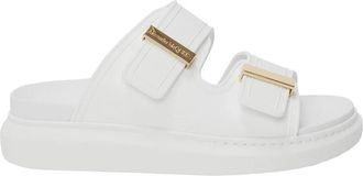Alexander McQueen Witte Rubberen Damesschoenen - Dames - Sandalen - Wit - 41 EU - Schoenen