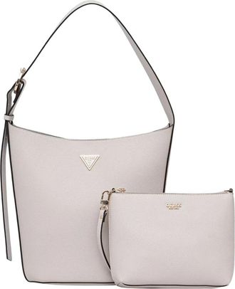 Guess Meridian Shopper - Dames - Schoudertassen - Grijs - ONE Size - Tassen