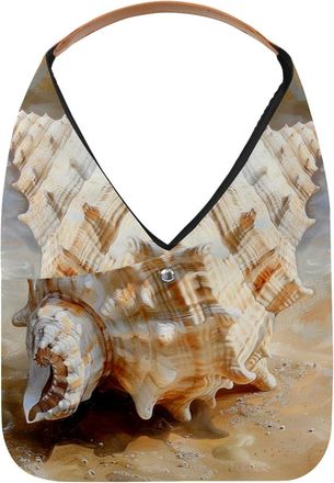 Generic Shell Paint Reusable Lightweight Grocery Bags - Foldable Into Compact Pouch, Washable & Sturdy, Multipurpose for Shopping and Travel