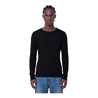 Our Legacy Elongated Longsleeve Top - Heren - Truien - Zwart - Maat: L Katoen