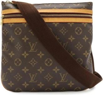Louis Vuitton Pre-owned Pochette Schoudertas - Dames - Vintage Schoudertas - Bruin - ONE Size - Vintage