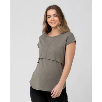 Ripe Richie Nursing Tee in Moss at Nordstrom, Size X-Small Au