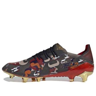 adidas X Ghosted.1 AG Black Gold Metallic Scarlet G54892