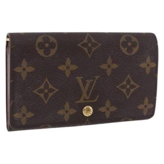 Louis Vuitton Portafoglio Pre-owned - - Pre-owned - Donna - Marrone - ONE SIZE