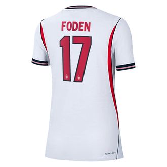 Nike Phil Foden England National Team 2026 Match Home Nike Womens Dri-FIT ADV Soccer Jersey in White | NN203948195-ENG