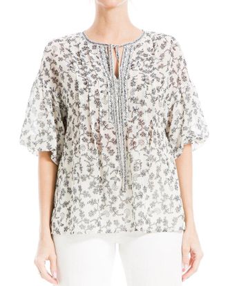 Max Studio V Neck Blouse