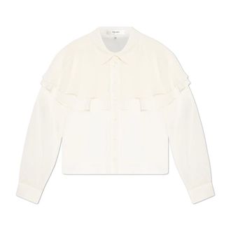 Frame Denim Mujer, Blusas y Camisas, Beige, Talla: M