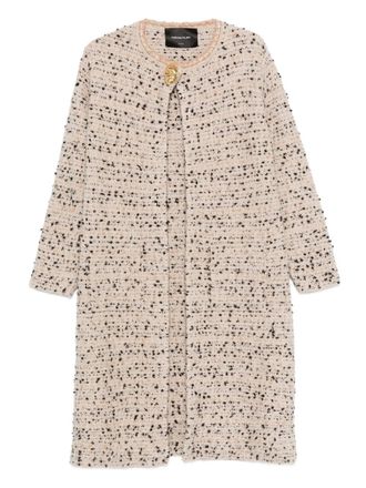 Fabiana Filippi Tweed jas met knoopdetail - Beige