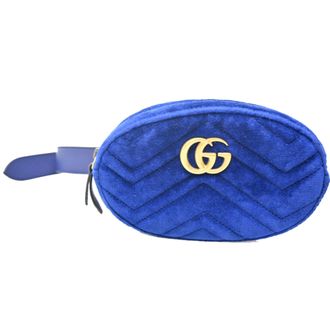 Gucci Blue Fanny Pack Pouch (Pre-Owned)