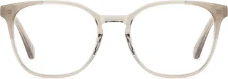 Kate Spade New York hermione 52mm square optical glasses in Grey at Nordstrom