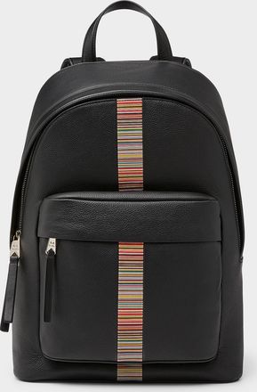 Paul Smith Mens Signature stripe backpack