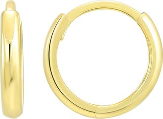 Candela Jewelry 14K Gold Mini Huggie Hoop Earrings at Nordstrom Rack