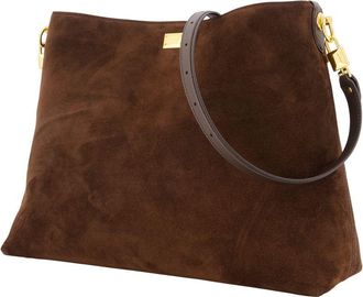 Dolce & Gabbana Womens Vittoria Shoulder Bag - Dolce&gabbana; Leather Brown Calfskin Crossbodies