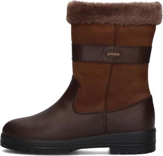 Dubarry Foxrock Dames Laarzen Bruin Leer - Dames - Winterlaarzen - Bruin - 43 EU - Leer - Schoenen