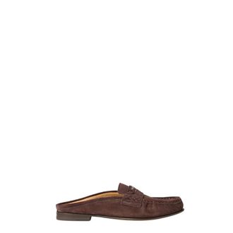 Fendi Mules H26 - Dames - Slip ons - Bruin - 39 EU - Schoenen